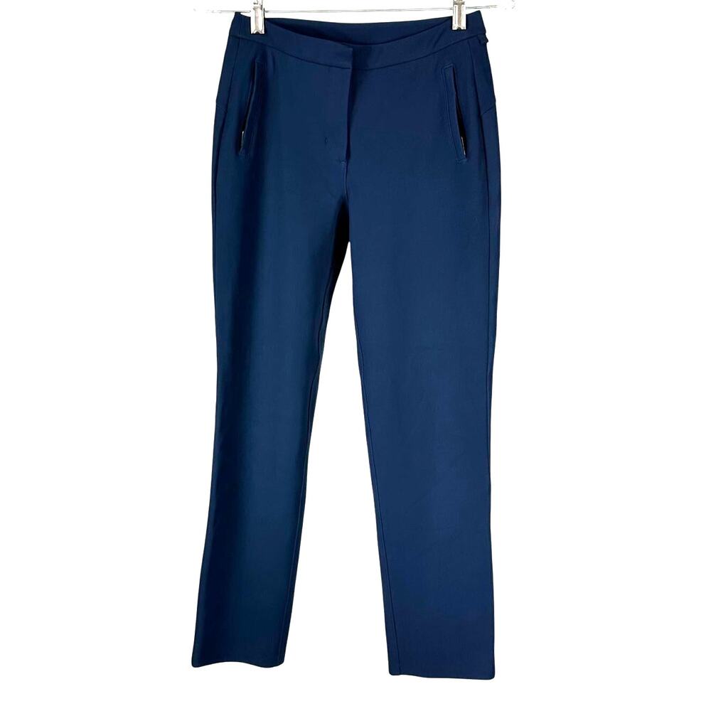 Lululemon On The Move Pant True Navy Trousers Women's Size 2 EUC